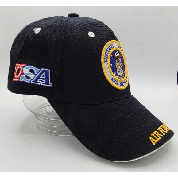 United States Air Force Embroidered Baseball Cap. Adjustable. New. - Picture 1 of 13